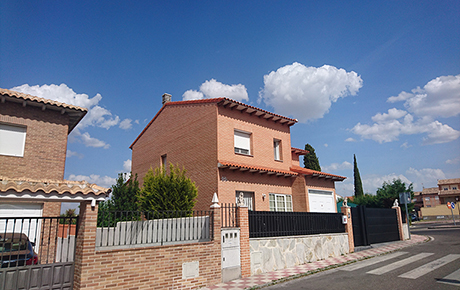 vista de chalet individual vista de chalet individual.