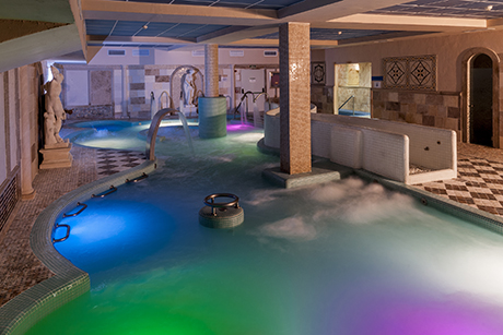 Spa Domus Aurea, zona de aguas.