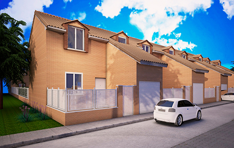 Modelo Villa,fachada